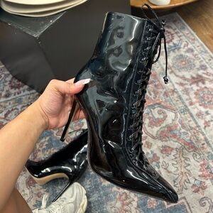 Schultz Bootie Heal Pointed